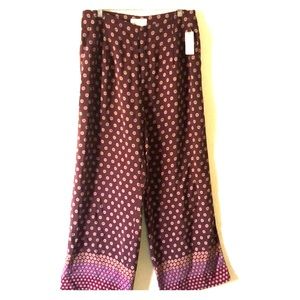 Anthropologie brown light weight pants sz12
